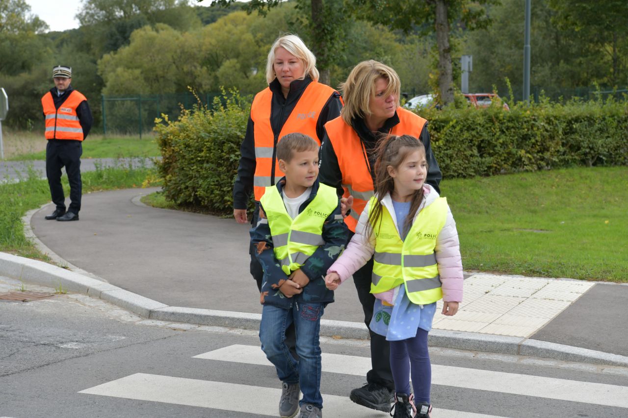 Gilet haute visibilité sécurité école