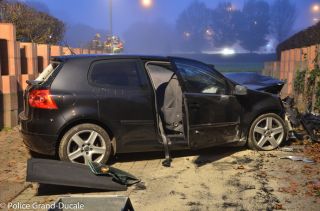 Accident grave dans Rond-Pont Raemerich