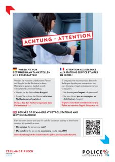 Attention aux escrocs aux stations-service et aires de repos !