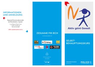 AKTIV GÉINT GEWALT –SELBSTBEHAUPTUNGSKURS