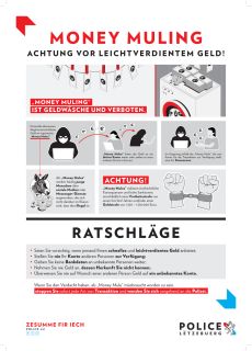 Money Muling: Achtung vor leichtverdientem Geld!