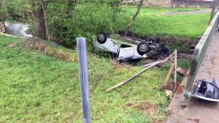 Verkehrsunfall in Colpach-Haut