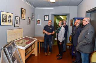 Kulturministerin Sam TANSON im Polizeimuseum