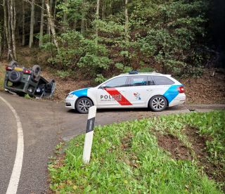 Eine Person bei Verkehrsunfall zwischen Kautenbach und Consthum verletzt