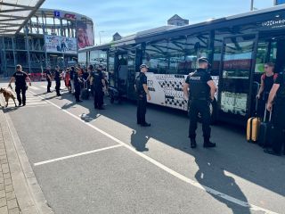 Großangelegte Kontrolle in den öffentlichen Verkehrsmitteln in Luxemburg-Stadt