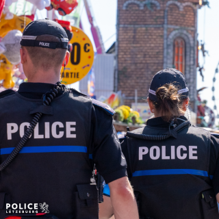 La Police à la « Schueberfouer » édition 2025