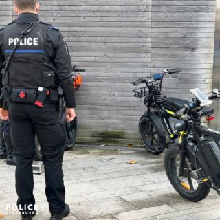 Kontrolle von Fahrradlieferanten im hauptstädtischen Bahnhofsviertel