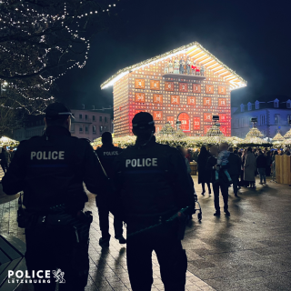 Die Polizei kontrolliert auch weiterhin verstärkt auf Wintermärkten und im öffentlichen Transport