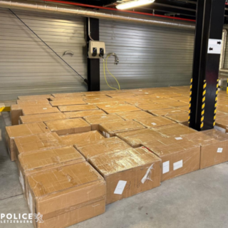 Mutmaßlich gefälschte Sneakers bei LKW-Kontrolle auf der A6 sichergestellt