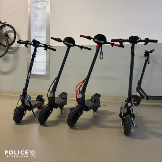 Mehrere Verstöße bei Verkehrskontrolle mit Schwerpunkt E-Tretroller