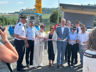 Inauguration d’un nouveau quai d’accostage pour la Police Grand-Ducale et le CGDIS à Grevenmacher 