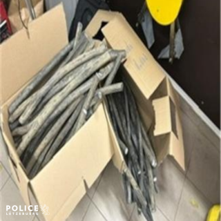Zeugenaufruf nach Fund von Kupferkabeln in Sanem