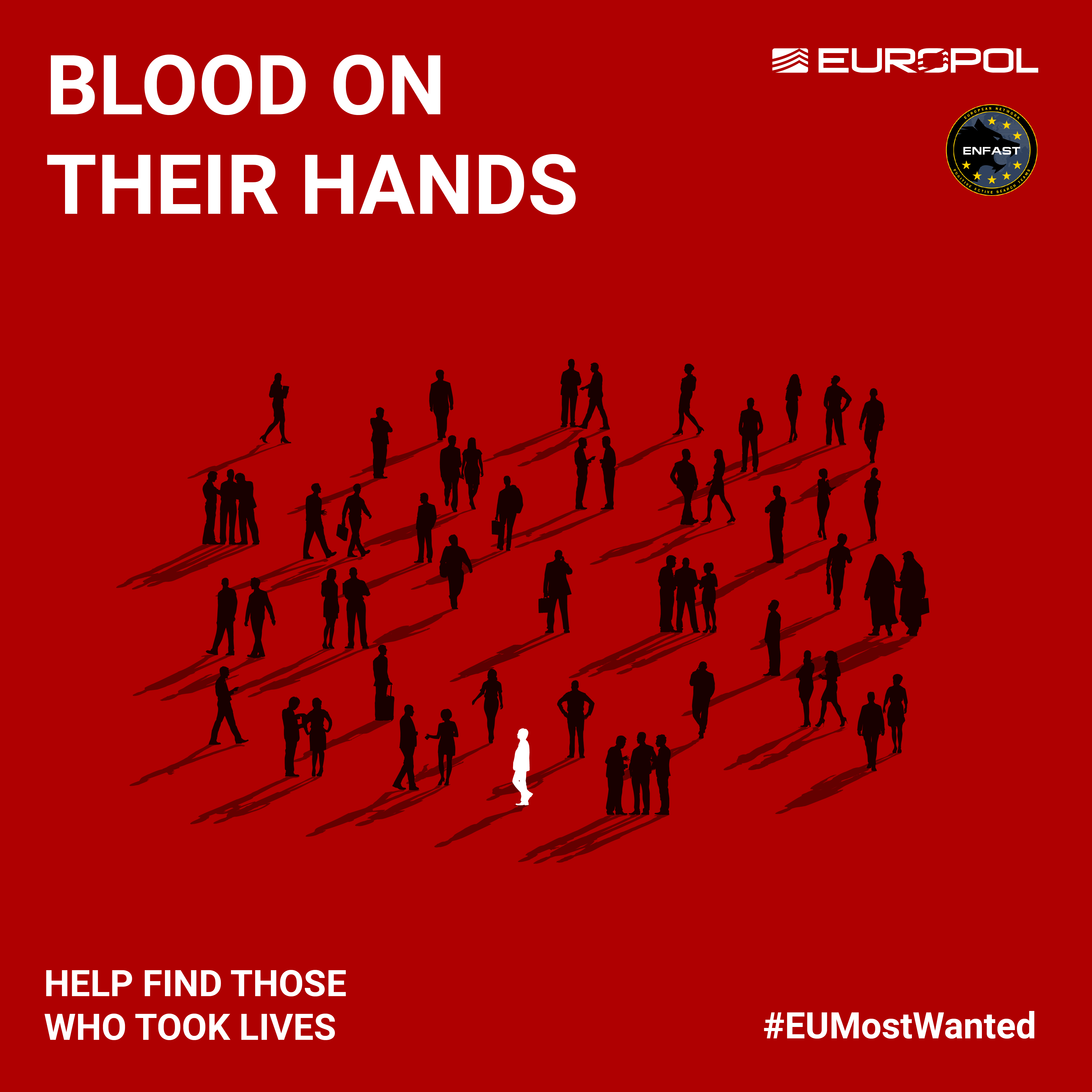 Blood on their hands: 24 new fugitives added to the EU Most Wanted website