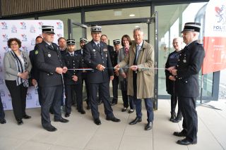Inauguration du nouveau Hall Omnisports de l’École de Police 