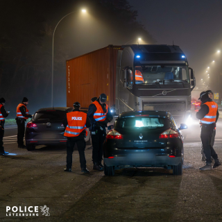 62 Verstöße bei großangelegter Verkehrskontrolle auf der N31 in Pétange