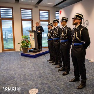 Prestation de serment des candidats de la 5ième promotion du groupe de traitement C2 du cadre policier 