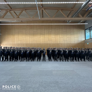 Assermentation de 144 nouveaux policiers