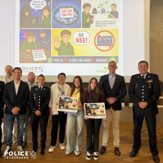 La Police et le Maacher Lycée présentent une campagne de sensibilisation contre le « money muling »