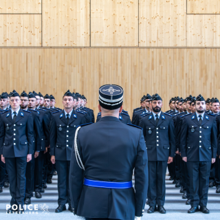 Serment spécial de 120 fonctionnaires-stagiaires policiers 