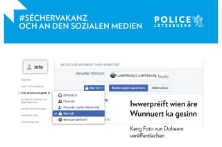 Publication: #SécherVakanz : the right reflexes on social networks